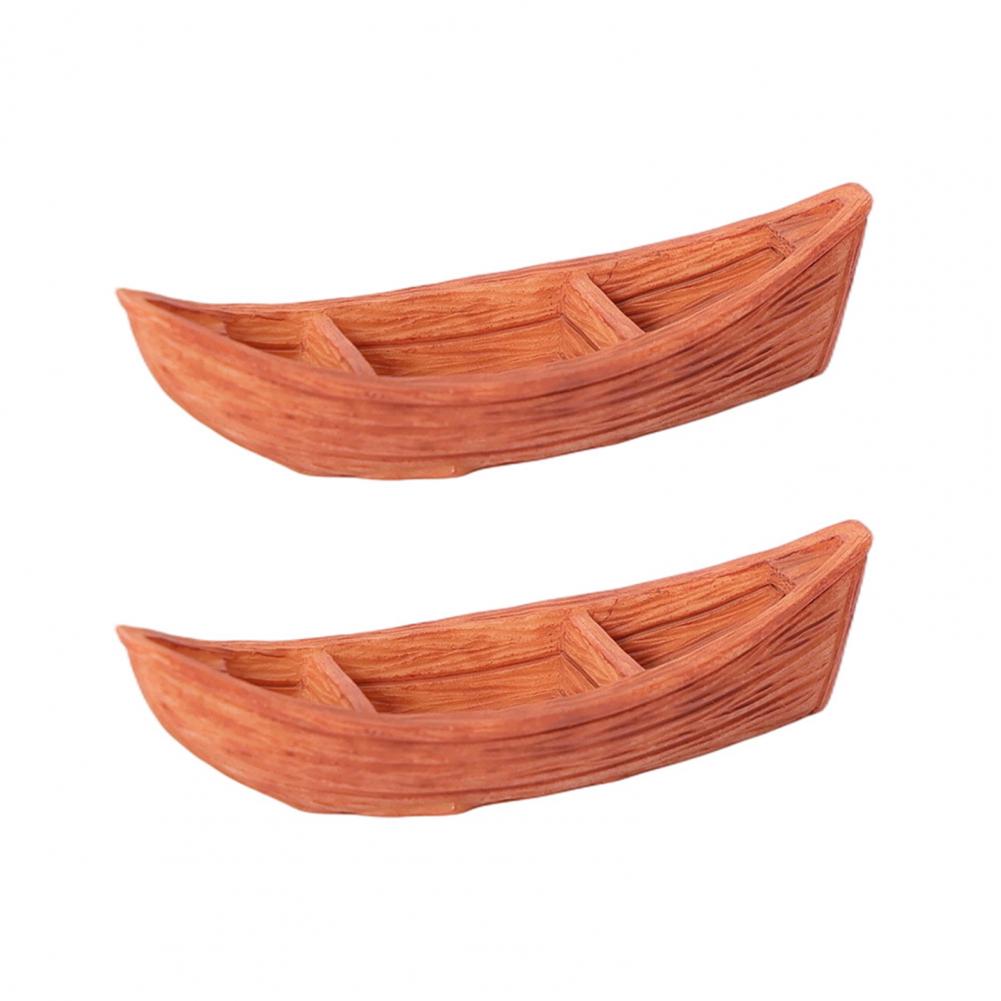 Aquarium Marineland - Aquarium Boat Ornament 2 Pcs Miniature