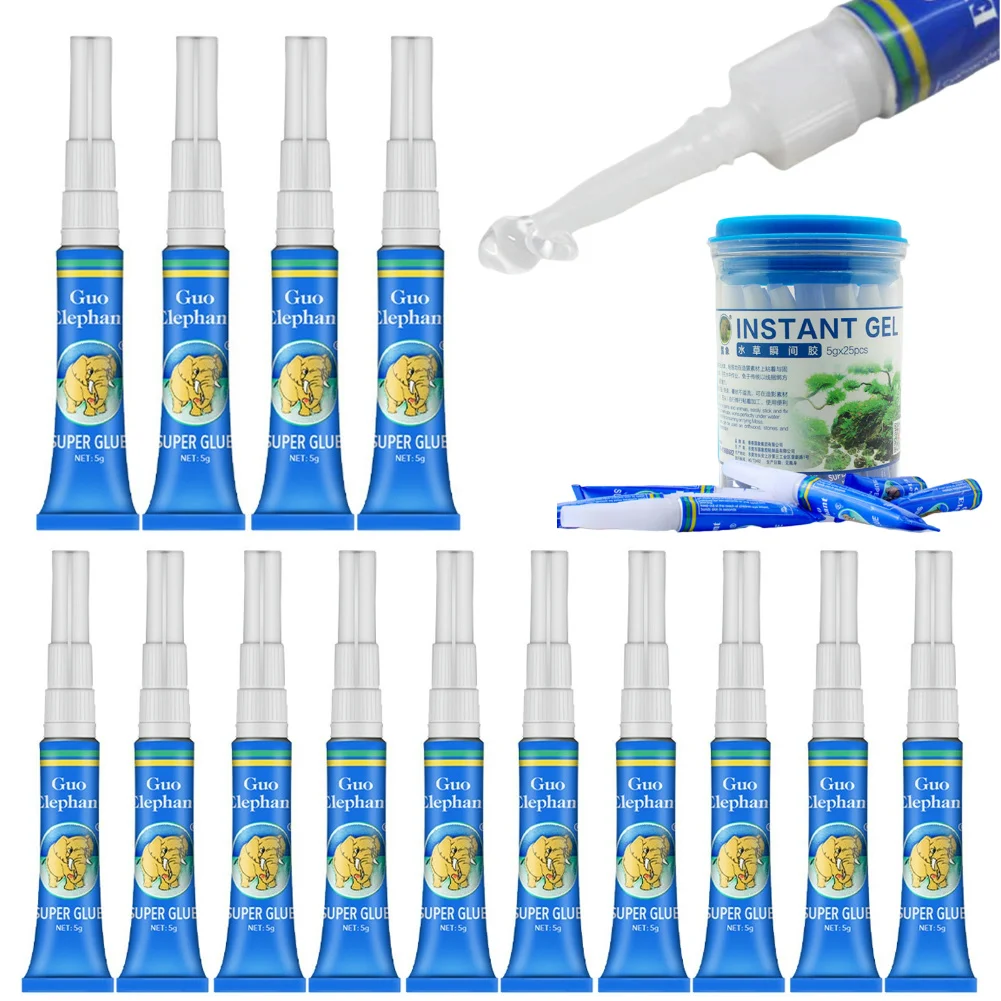Marine Aquarium Glue - Aquatic Plants Driftwood Underwater Gel Landscaping