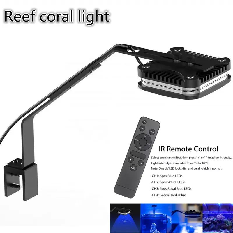 30W LED Aquarium Light for Sal - Marine Aquarium Hours 评论和价格