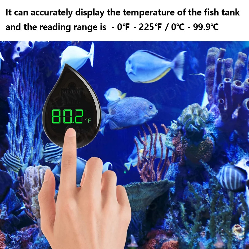 Aquarium Self-Adhesive Thermom - Marine Aquarium Glue 评论和价格
