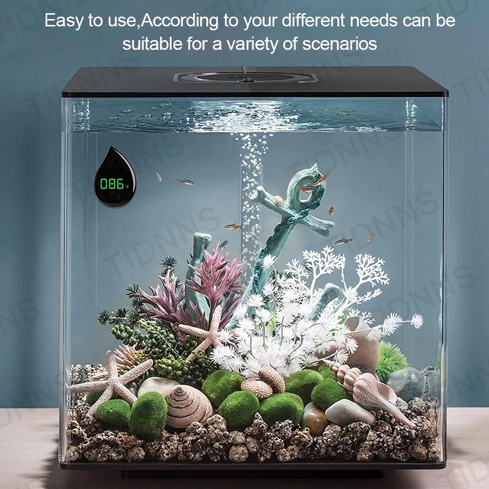 Aquarium Self-Adhesive Thermom - Marine Aquarium Glue 评论和价格