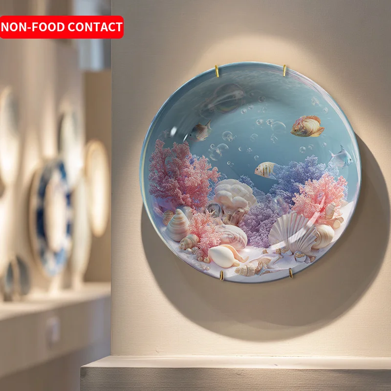 Ceramic Sea-Themed Aquarium Pl - Marine Aquarium Design 评论和价格