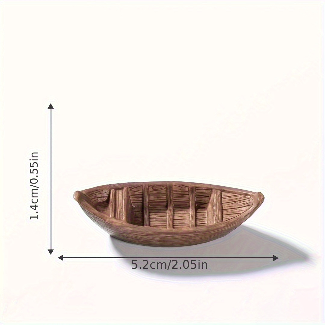 2 Mini Boats - Realistic Float - Aquarium Marineland 评论和价格