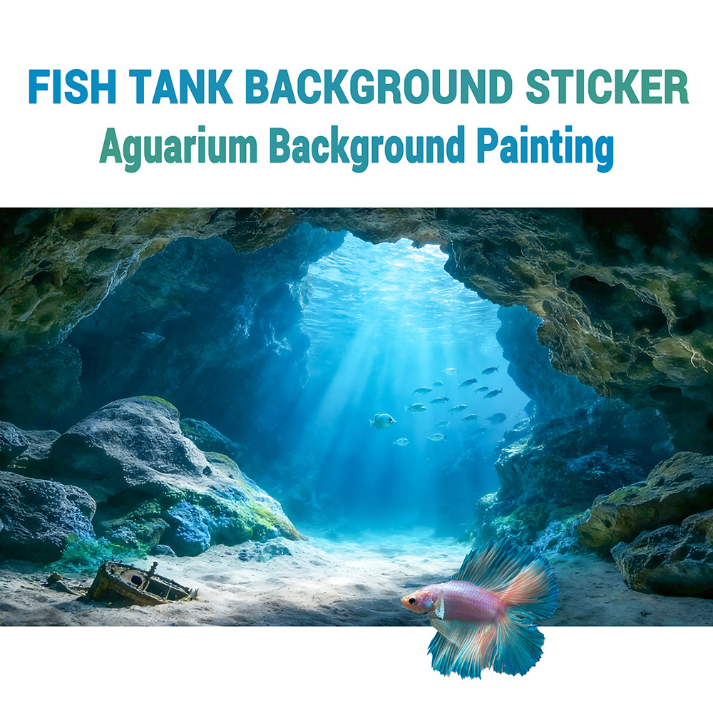 Deep Sea Blue Hole, Fish Tank  - Marine Aquarium Glue 评论和价格