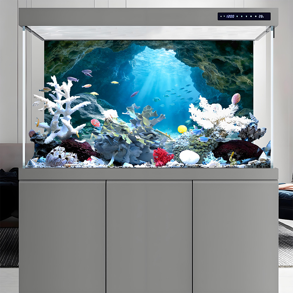Deep Sea Blue Hole, Fish Tank  - Marine Aquarium Glue 评论和价格