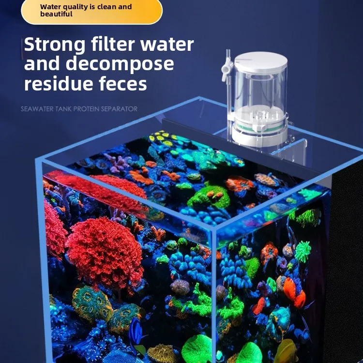 110V-240V New Mini Aquarium Pr - Marine Aquarium Protein Skimmer 评论和价格