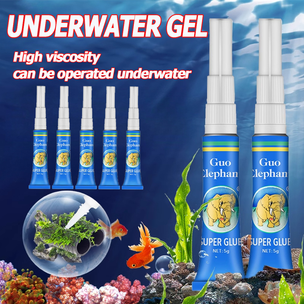 3/5/10Pcs Fish Tank Landscapin - Marine Aquarium Glue 评论和价格