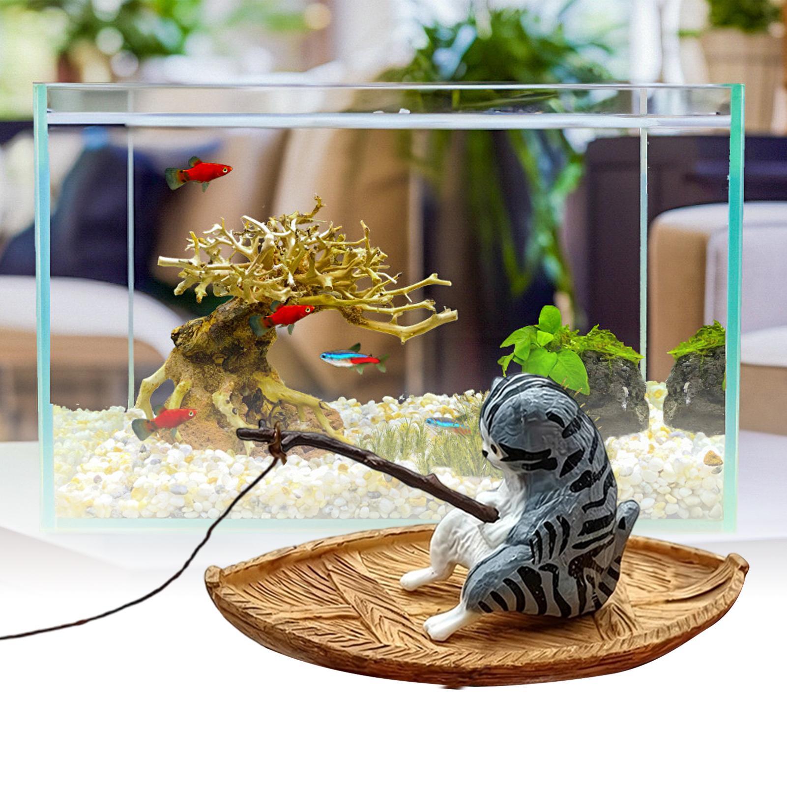 Creative Cat Fishing Boat Aqua - Aquarium Marineland 评论和价格