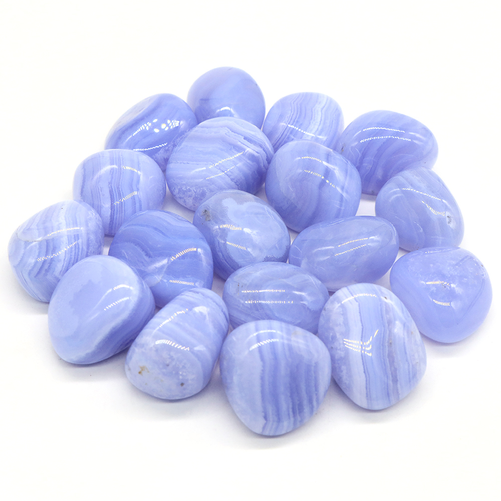 Nature Blue Lace Agate Gravel  - Marine Aquarium Gravel 评论和价格