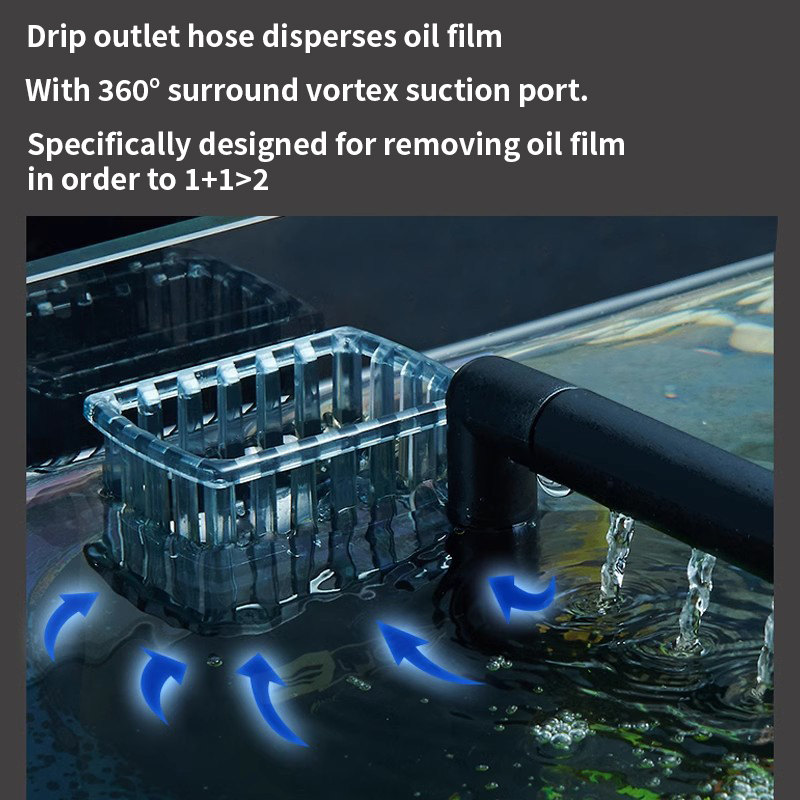 3W Aquarium Surface Oil Skimme - Marine Aquarium Protein Skimmer 评论和价格
