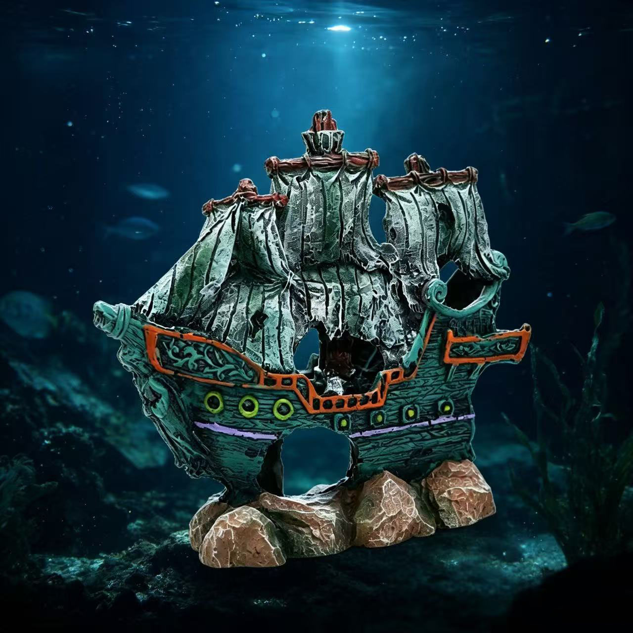 Aquarium Fish Tank Landscape S - Aquarium Marineland 评论和价格