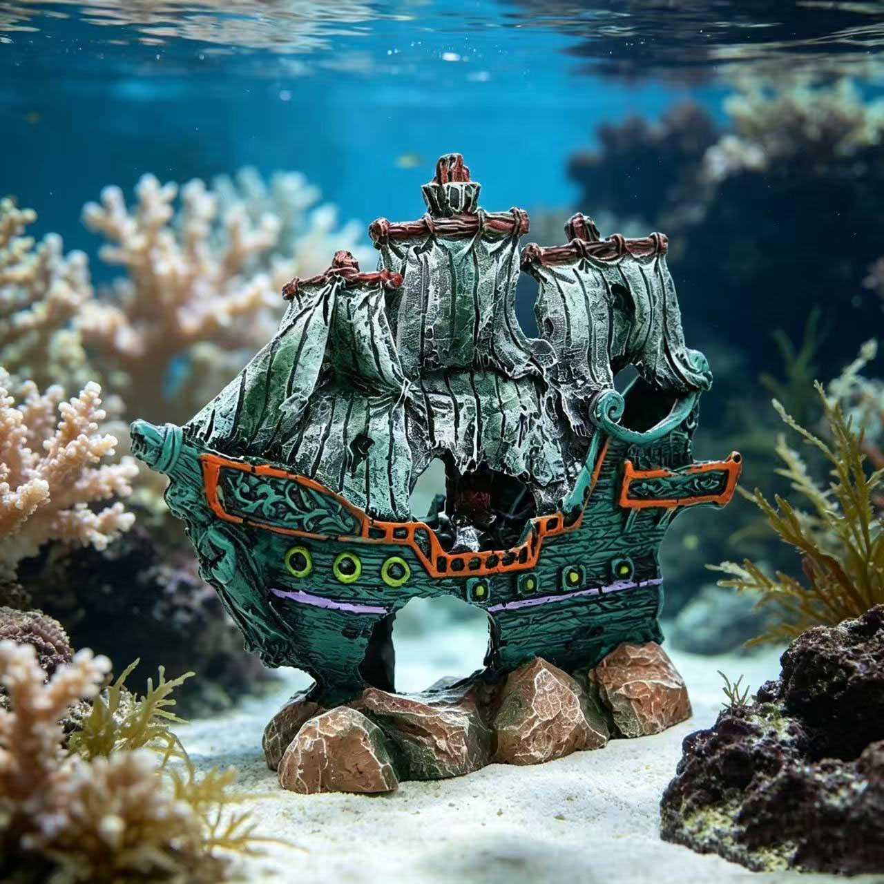 Aquarium Fish Tank Landscape S - Aquarium Marineland 评论和价格