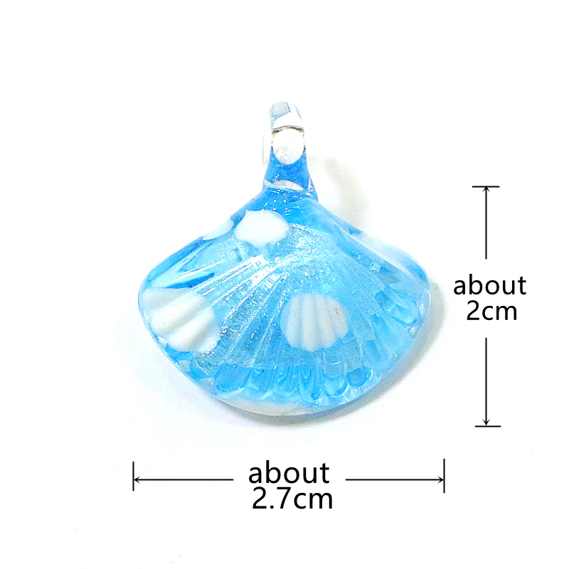 Colorful Mini Sea Shell Charm  - Marine Aquarium Design 评论和价格