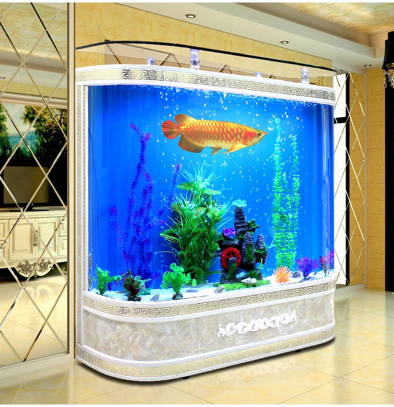 Customized Large Glass Fish Ta - Marine Aquarium Live 评论和价格