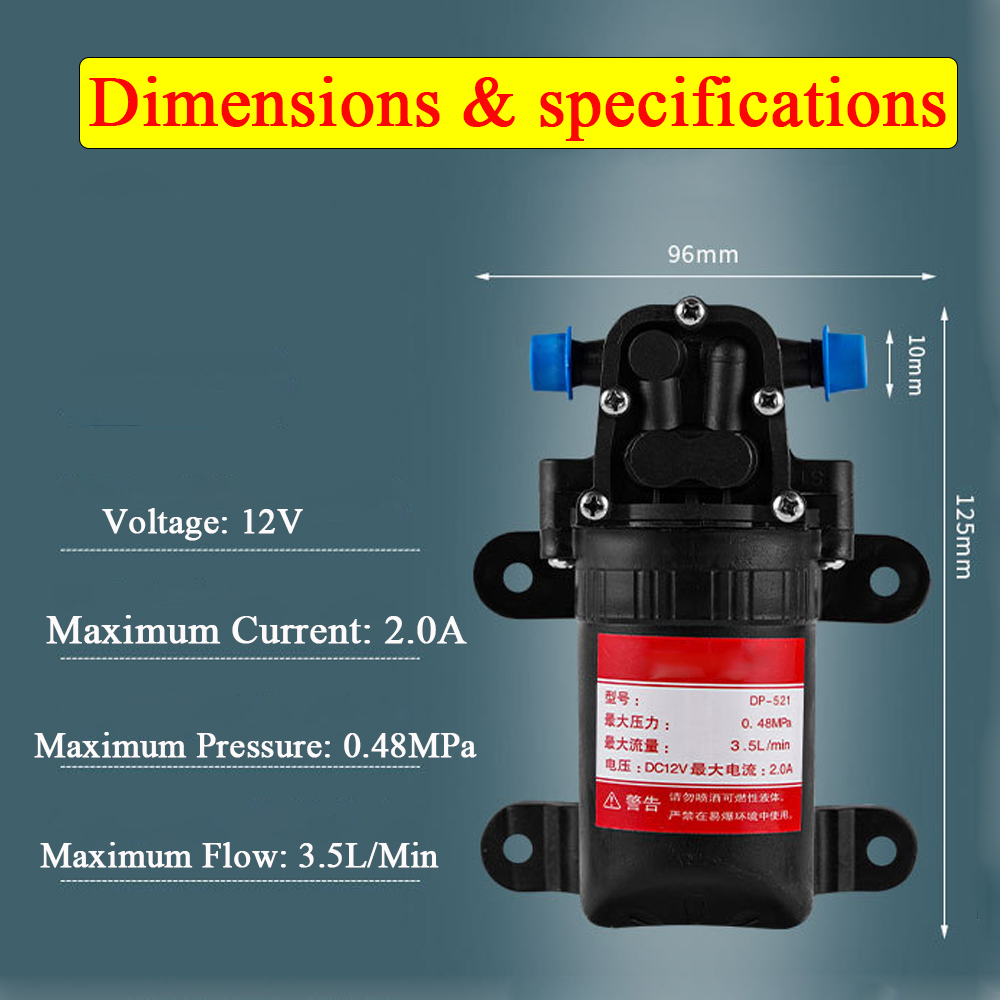 12v Agricultural Water Pump Po - Aquarium Marineland 评论和价格