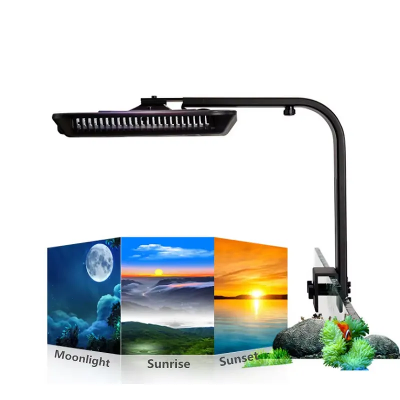 90W RGB Coral Light for Intell - Marine Aquarium Hours 评论和价格